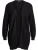 Zizzi Oversized vest ‘Melsa’  zwart
