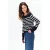 Caroll gestreepte pullover marineblauw