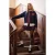 TRENDYOLMİLLA Dames Donkerblauw Effen Oversized Winter Jassen