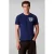 CALVIN KLEIN JEANS regular fit T-shirt met backprint – estate blue