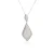 Orphelia Dames 925 Sterling Zilveren Ketting met Hanger – Zilver ZH-4517