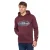 Crosshatch Heren Hellmere Hoodie (Rum Rozijn)