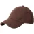 Calvin Klein Felt Metal Plaque Base Ball Cap Chocolate Martini