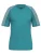 normani Functioneel shirt ‘Esperance’  basaltgrijs / petrol / zwart
