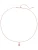 Hey Happiness Ketting ‘Sailboat Sparkle’  rose-goud