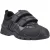 Hush Puppies Tristen Leer Jongens Zwarte Loafers
