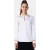 Moschino Stretch Poplin Shirt Crochet Details White