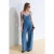 Wijd-Gemaakt Denim Jumpsuit