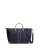 TOMMY HILFIGER Weekendtas  donkerblauw / cognac / rood / wit