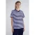 Summum gestreept T-shirt donkerblauw/ wit