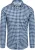 Desoto Overhemd Checks Blauw Navy