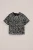WE Fashion – Meisjes T-shirt met pailletten – Regular fit – Zilver –