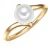 Valero Pearls Ring  goud / parelwit