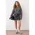 TRENDYOLMİLLA Dames Zwart Grafisch Kort / Mini Kokerrok- rok Kokerrok- rok Rokken