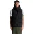 Lyle & Scott Jet Black Gelaste Gewatteerde Vest