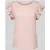 Apricot T-shirt met volants