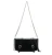 Seidenfelt Schoudertas ‘Delary’  zwart