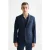 Scotch & Soda Yarn-dyed Notch Lapel Regular Fit Blazer Peacoat Check