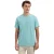 No Excess T-shirt crewneck crinkle seablue