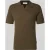 casual friday regular fit knitwear-poloshirt met structuurpatroon model ‘MOSVIK’