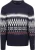 Tommy Hilfiger Fairisle Trui Print Navy