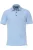 Casa Moda Casual Fit Polo shirt Korte mouw lichtblauw