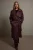 TRENDYOLMİLLA Dames Bruin Effen Oversized Trenchcoats