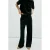 Mango wide leg broek – zwart