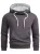 Alessandro Salvarini Sweatshirt ‘Paolo’  antraciet / lichtgrijs