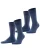 Falke Heren | 2-pack Happy Sokken Donker Blauw