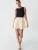 BWLDR Jurk ‘VIEW MINI DRESS’  ecru / zwart