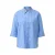 Lange Shirt in Popeline met Strepen en Strass Dames COMMA