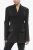 3-knoops BLING-blazer met Degradè-strass-steentjes in zwart