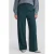 FLURESK wide leg broek – petrol