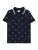 s.Oliver Shirt  navy / limoen / offwhite