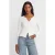 Slim Fit Geribbelde Knopenblouse