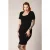 Topvintage exclusive ~ Elise Elegance pencil jurk in zwart