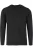 MAERZ Superwash Classic Fit Trui ronde hals antraciet, Effen