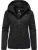 Ragwear Outdoorjas ‘Dizzie’  zwart