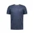 New Zealand Auckland regular fit T-shirt met geribde boorden – donkerblauw