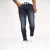 Crosshatch Heren Barbeck Slim Jeans (Blauw Zwart)