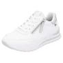 RIEKER Sport Plateausneakers , vrijetijdsschoen, lage schoen, veterschoen in smalle vorm