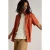 White Stuff Ely Linen Cotton Ss Shirt Dark Orange