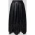 Oui Midirok in leerlook met ritssluiting