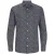 Jack And Jones Heren Gedrukt Slim Fit Langsleeve Shirt (Nachtlucht)