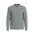 V-hals Gebreide Pull met Geborduurd Logo Grijs s.Oliver