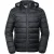 Russell Heren Nano Gewatteerd jack met capuchon (Zwart)