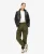 Superdry Vrouwen Para Cargobroek met Lage Taille Groen