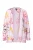 Ulla Popken Gebreid vest  geel / pink / rood