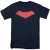 Batman Unisex T-Shirt voor Volwassenen (Marine)